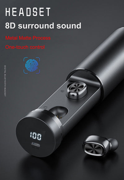 8D HIFI Sport MIC Earbuds