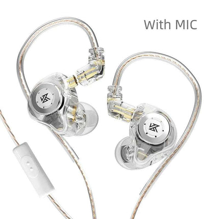 New KZ EDX Pro Earphones Bass Earbuds In Ear Monitor Headphones Sport Noise Cancelling HIFI Headset Fendax 0