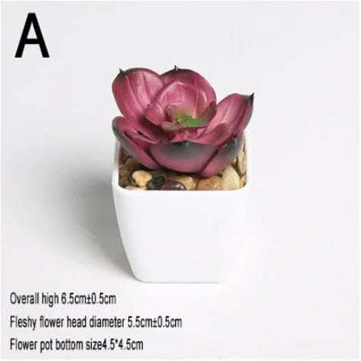 Simulated succulents mini potted plants Fendax 0