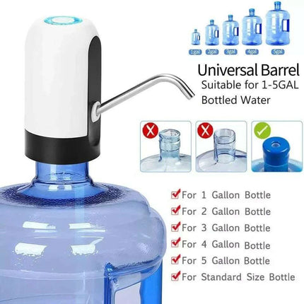 Water Bottle Electric Automatic Universal Dispenser 5 Gallon USB USB Water Dispenser Automatic Drinking Water Bottle Fendax 5