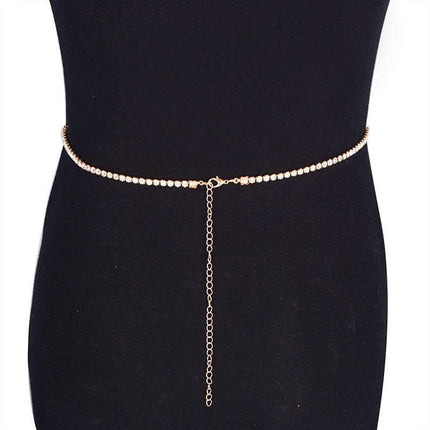 Claw Chain Rhinestone Bikini Waist Chain Fendax 0