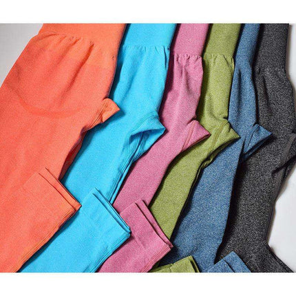 Elastic tight yoga pants high waist hip fitness pants Fendax 0