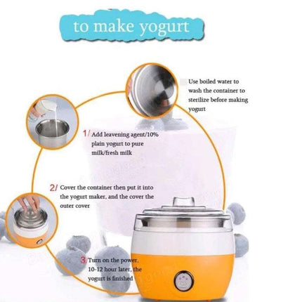 Homemade Automatic Yogurt Maker Electric Yogurt Cream Making Machine Ice Maker Fendax 0