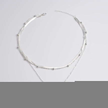 Women's Fashion Personalized Simple Multi-layer Lotus Pendant Necklace Fendax 0