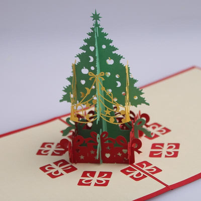 Christmas card gifts 3D