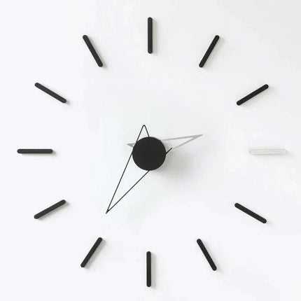 Wozoom House Quasi Background Wall Decoration Clock Wall Clock Living Room Nordic Light Luxury Clock Wall Hanging Creative Modern Style Fendax 0