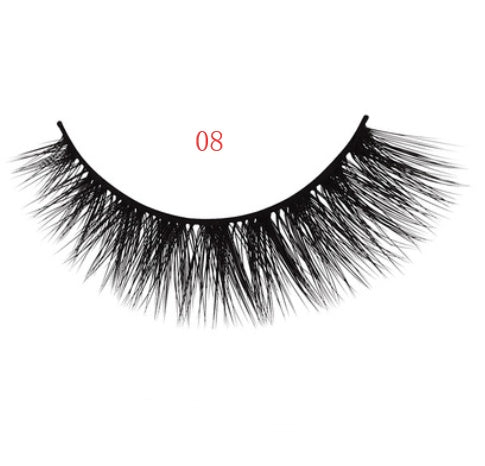 3 pairs of natural false eyelashes