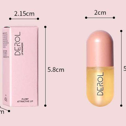Day Night Instant Volume Lip Plumper Oil Clear Lasting Nourishing Repairing Reduce Lip Fine Line Care Lip Beauty Cosmetic Fendax 0