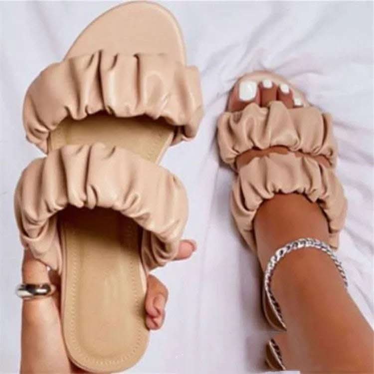 New Summer Women's Slippers Fold Fashion Sandals Fendax 0