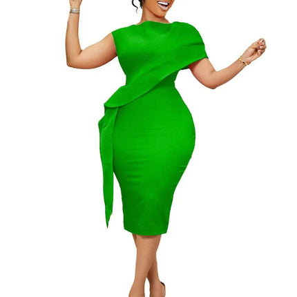 Women's Summer Fashion Ol Plus Size Dress Fendax 0