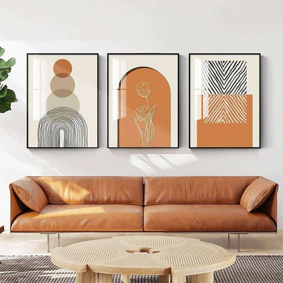 Modern Living Room Decorative Northern Europe Light Luxury Abstract Hanging Painting Fendax 0