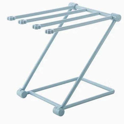 Foldable Dishcloth Shelf Kitchen Accessories Gadget Organizer Fendax 0