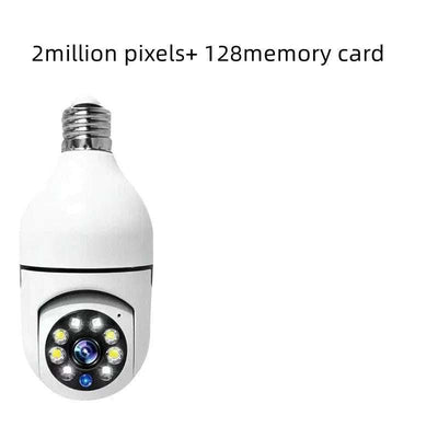 WiFi CAMERA 1080P Bulb 4X Zoom Camera E27 Home 5GWiFi Alarm Monitor Fendax 0