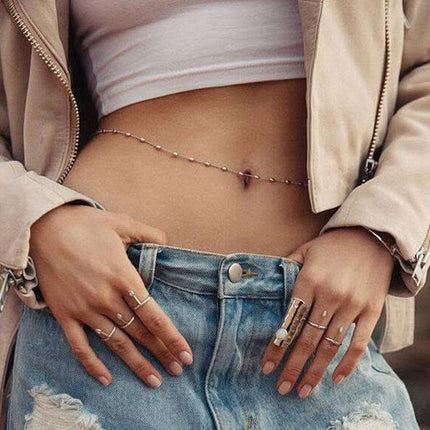 Simple copper bead waist chain Fendax 0