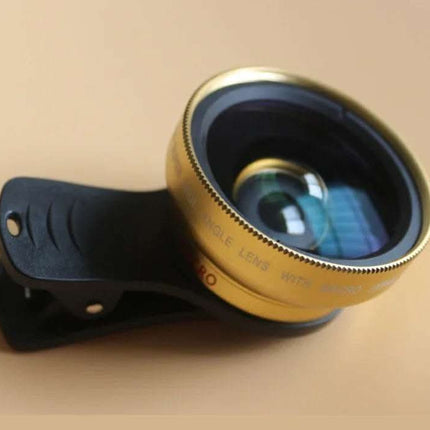 Phone Lens kit 0.45x Super Wide Angle & 12.5x Super Macro Lens HD Camera Lentes Fendax 0