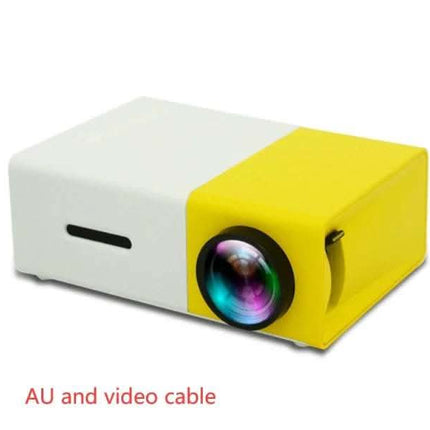 Portable Projector 3D Hd Led Home Theater Cinema HDMI-compatible Usb Audio Projector Yg300 Mini Projector Fendax 0