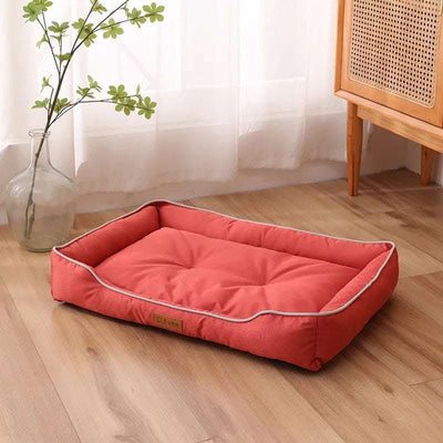 Luxury Bed For Dog Scratch Resistant Wear-resistant Waterproof Pad Pet Cat Nest Dog Cushion Soft High Rebound Sofa Dogs Supplies Fendax 4