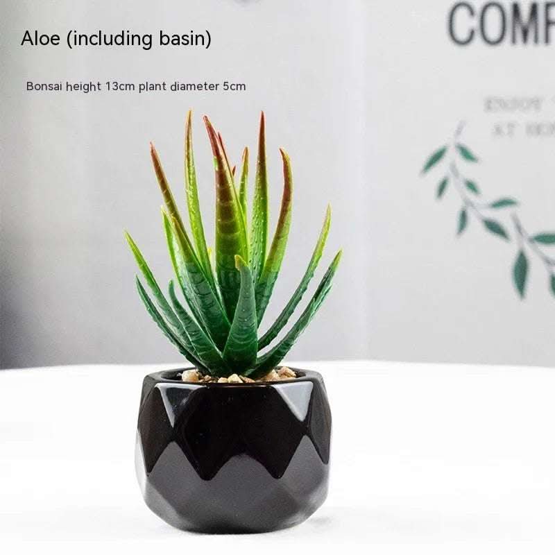 Artificial Green Plant Succulent Artificial Plant Home Furnishings Fendax 0
