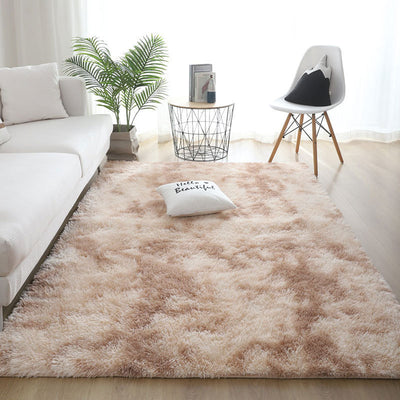 Living Room Plush Tie-dyed Carpet