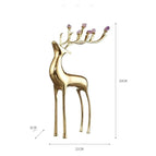 Purple Stone Deer Medium