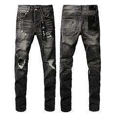 High Street Jeans Black Slim Fit Stretch Skinny Men Fendax 0