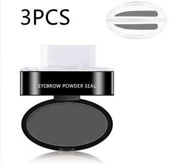 Eyebrow Powder Stamp Tint Stencil Kit Cosmetics Professional Makeup Waterproof Eye Brow Stamp Lift Eyebrow Enhancers Stencil Kit Fendax 0