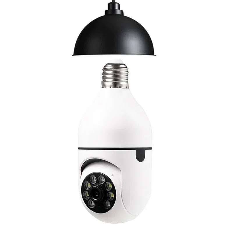WiFi CAMERA 1080P Bulb 4X Zoom Camera E27 Home 5GWiFi Alarm Monitor Fendax 0