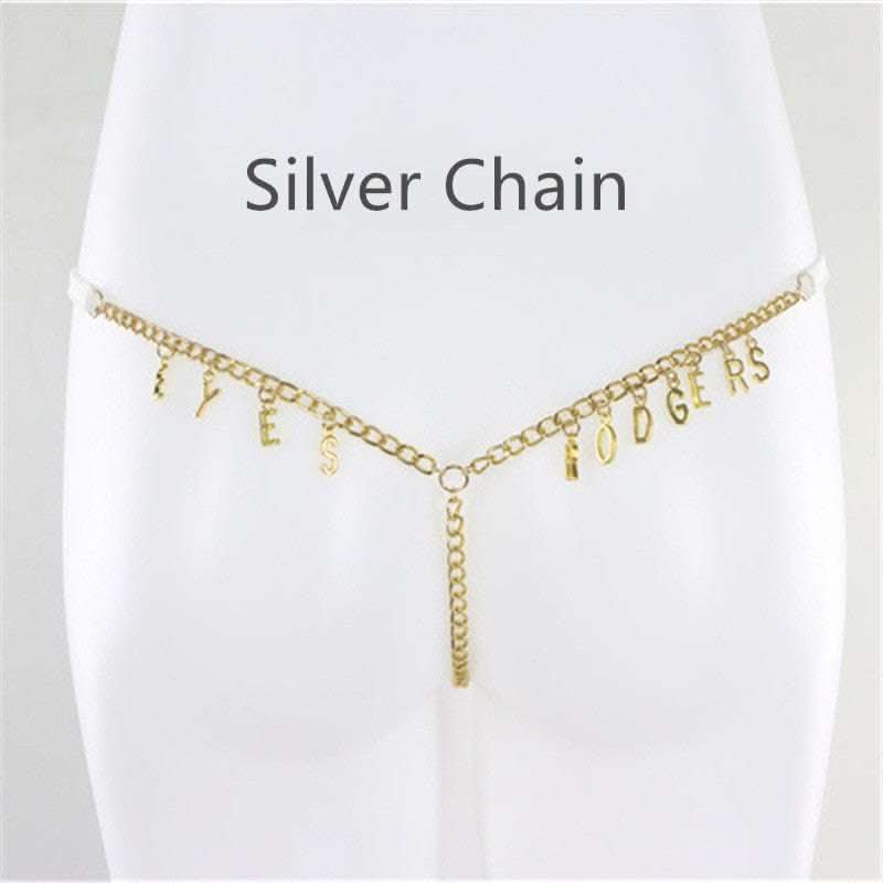 Customized Thong Waist Chain Body Chain Fendax 7