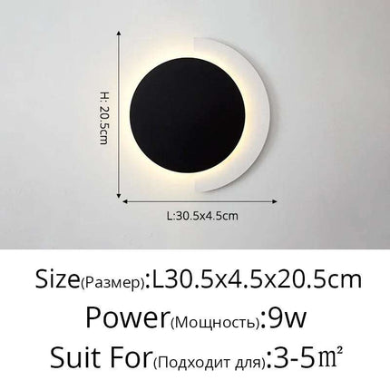 Light Luxury Minimalist Bedroom Bedside Wall Lamp Background Wall Decorative Lamp Fendax 0