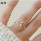 Silver / 4PCS