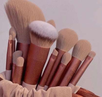 13Pcs Makeup Brush Set Make Up Concealer Brush Blush Powder Brush Eye Shadow Highlighter Foundation Brush Cosmetic Beauty Tools Fendax 0