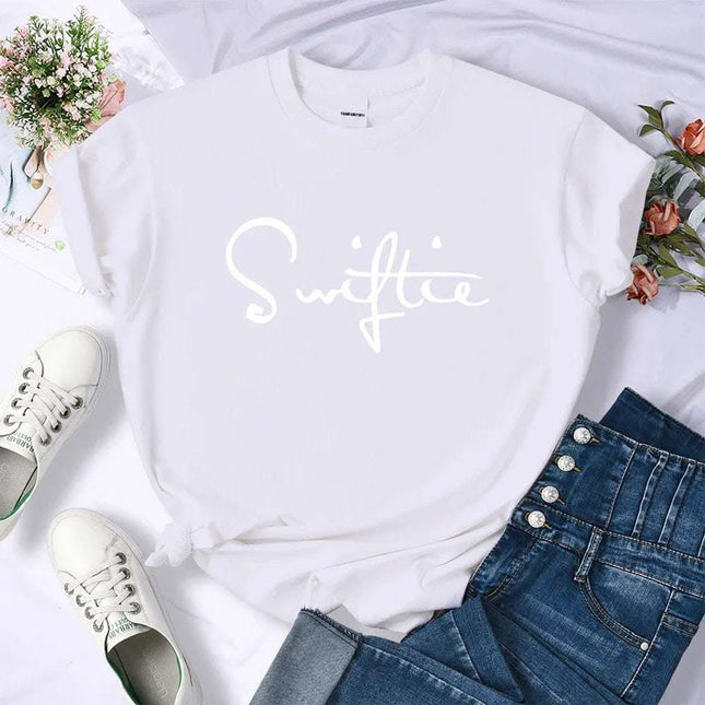 Retro Printed T-shirt Women's Summer Fashion Fendax 0