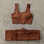Dark Coffee Square Neck / S