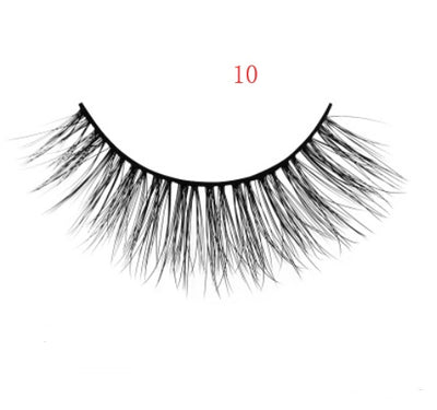 3 pairs of natural false eyelashes