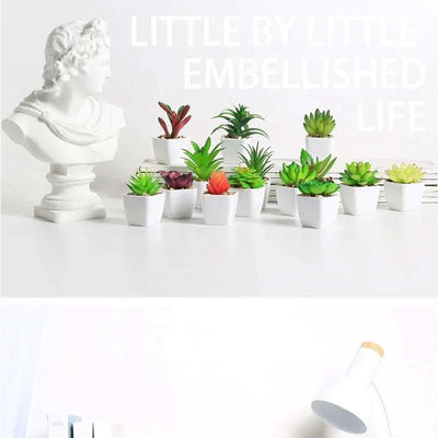Simulated succulents mini potted plants Fendax 0