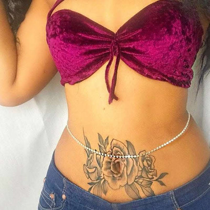 Claw Chain Rhinestone Bikini Waist Chain Fendax 0