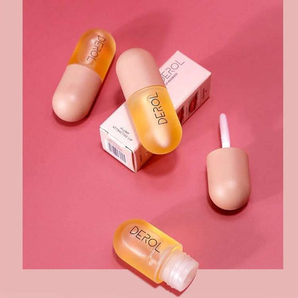 Day Night Instant Volume Lip Plumper Oil Clear Lasting Nourishing Repairing Reduce Lip Fine Line Care Lip Beauty Cosmetic Fendax 0