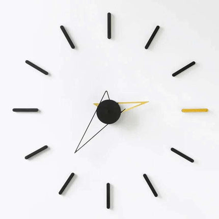 Wozoom House Quasi Background Wall Decoration Clock Wall Clock Living Room Nordic Light Luxury Clock Wall Hanging Creative Modern Style Fendax 0