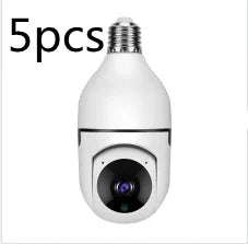 WiFi CAMERA 1080P Bulb 4X Zoom Camera E27 Home 5GWiFi Alarm Monitor Fendax 0
