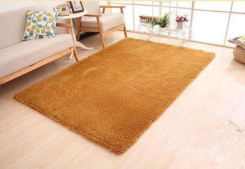 Living Room Rug Area Solid Carpet Fluffy Soft Home Decor White Plush Carpet Bedroom Carpet Kitchen Floor Mats White Rug Tapete Fendax 0