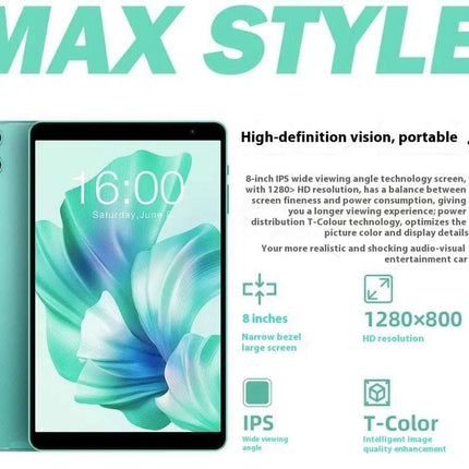 Android 13 Tablet 8-inch HD Eight-core Student 4GB 64GB Fendax 0