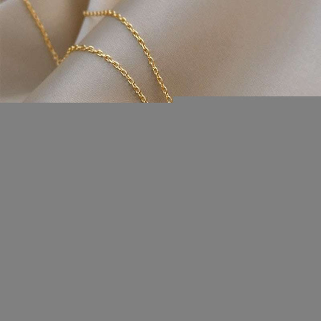 Luxury Four Leaf Clover Pendant Necklace Stainless Steel Crystal Heart Jewelry For Women Gift Fendax 0