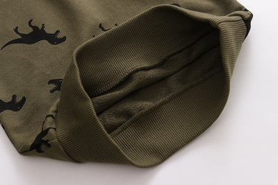 Long Sleeve Boy Cartoon Cotton Sweater