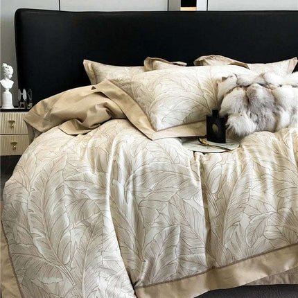 Long-staple Cotton Printed Four-piece Bedding Set Cotton Bedding Fendax 0