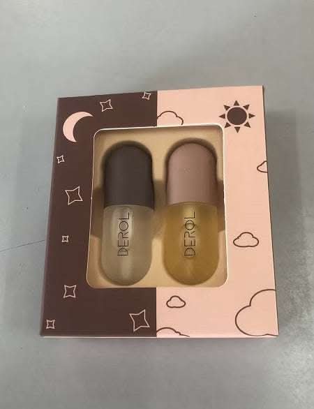 Day Night Instant Volume Lip Plumper Oil Clear Lasting Nourishing Repairing Reduce Lip Fine Line Care Lip Beauty Cosmetic Fendax 0