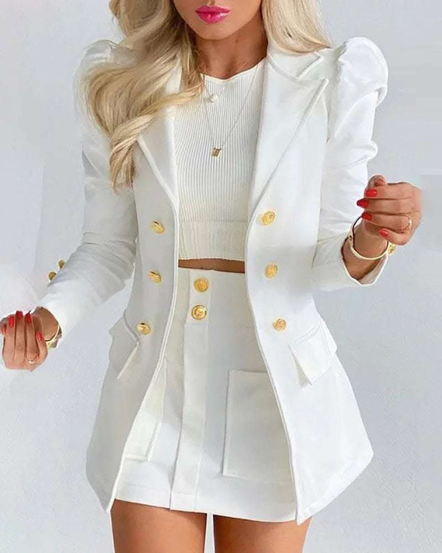Fashion Solid Color Casual Suits Women's Fendax 0