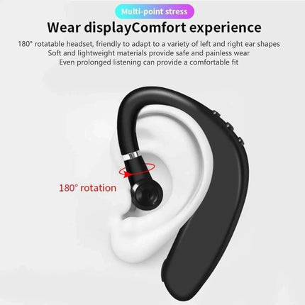 Bluetooth 5.0 Wireless Earpiece Headphones Earbuds Handsfree Headset With Mic UK Fendax 5
