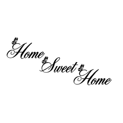 Home sweet home living room bedroom carved wall sticker Fendax 0