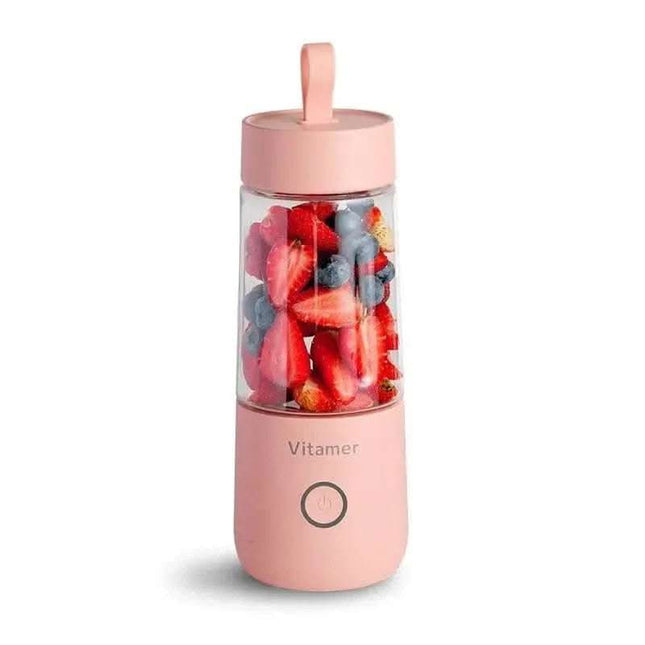 350ml Portable Blender Juicer Electric USB Rechargeable Mixer Smoothie Slushy Cup Juice Blender Bottle USB Charging Kitchen Gadgets Fendax 0