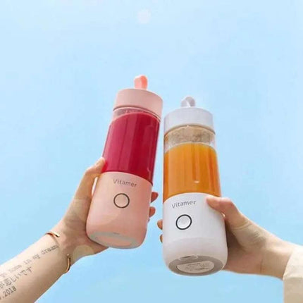 350ml Portable Blender Juicer Electric USB Rechargeable Mixer Smoothie Slushy Cup Juice Blender Bottle USB Charging Kitchen Gadgets Fendax 0